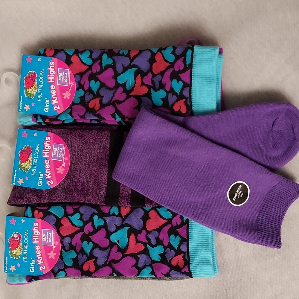 Girls Knee Highs 7-bundle